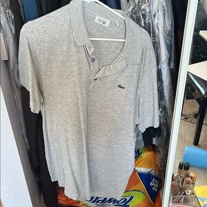 Lacoste Gray Polo Shirt Classic Comfort